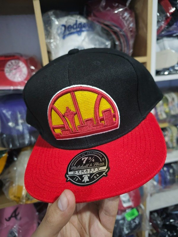 Seattle supersonics vintage duo tone Mitchell and Ness talla 7 3/4