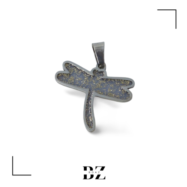 Producto - DIJES ACERO DE COLORES LIBELULA X PCS 1458-3