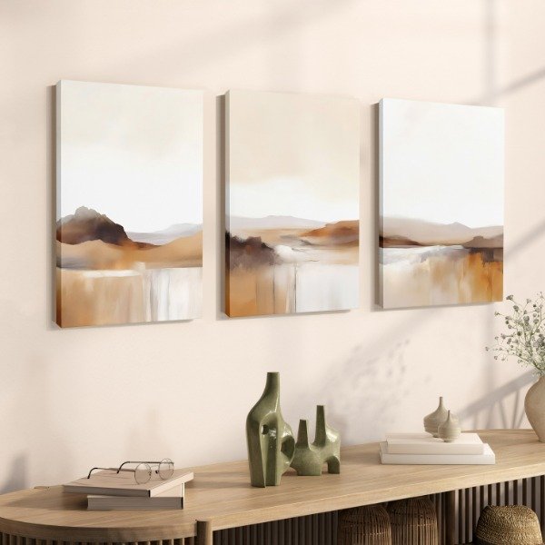 Producto - Set x3 Cuadros - Abstracto 13