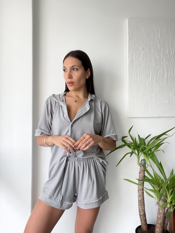 Producto - Camisero liso (algodón c/modal)