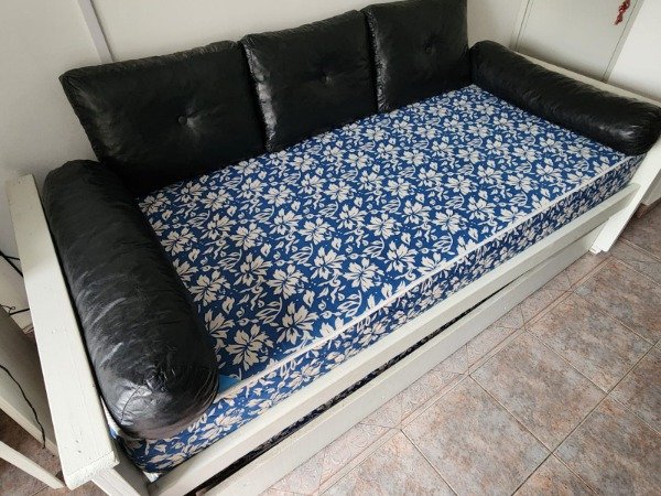 Producto - DIVAN CAMA 1 PZA CON CARRITO Y COLCHONES NUEVOS ALTA DENSIDAD #12031