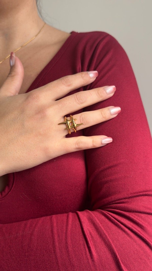 Producto - Anillo Golden - Clarissa