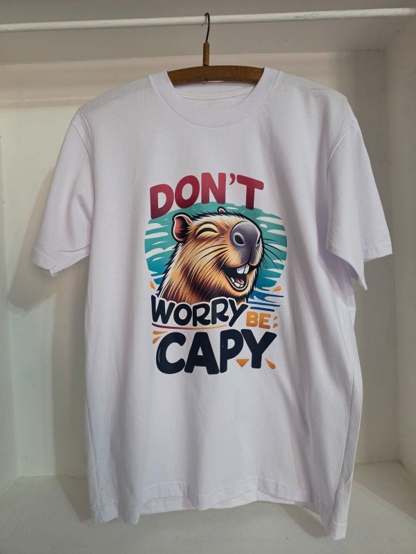 Producto - Remera "Dont Worry Be Cappy"