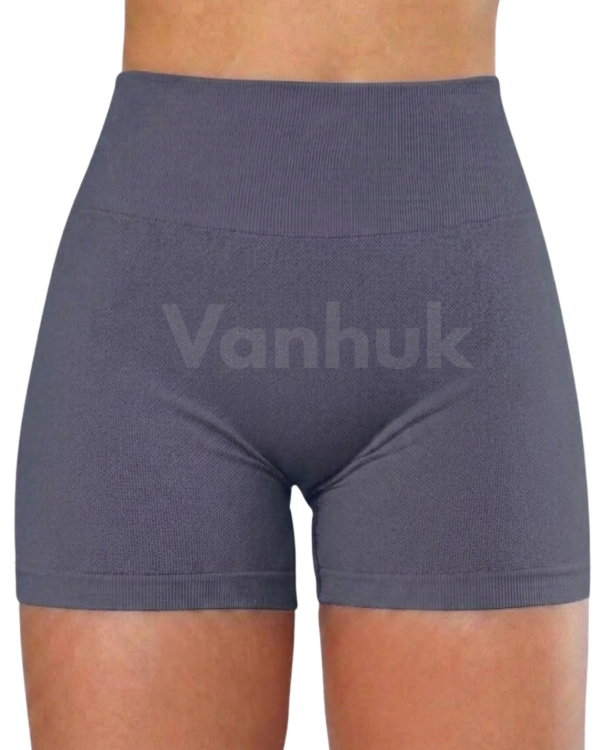Producto - SHORT SEAMLESS N474 GRIS OSCURO - 0
