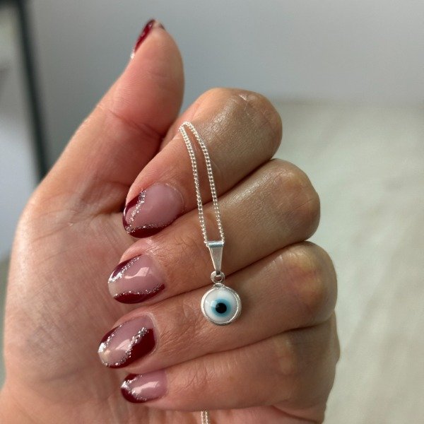 Producto - DIJE -PLATA 925- OJO TURCO XL