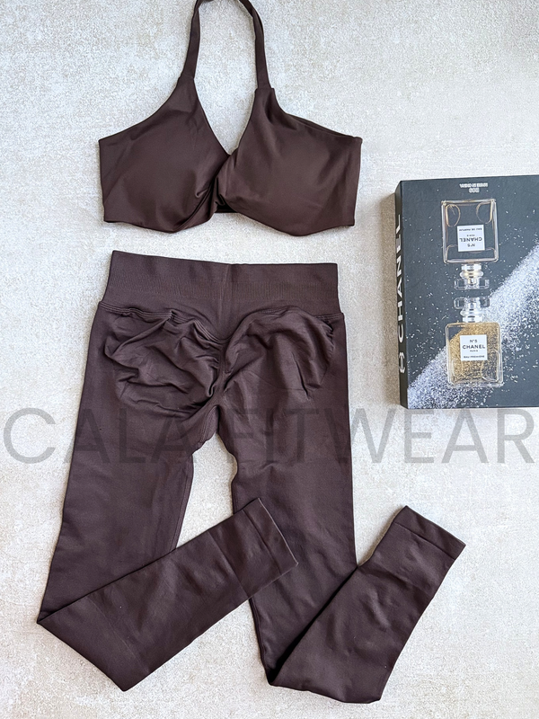 Producto - Calza JUS long granate S