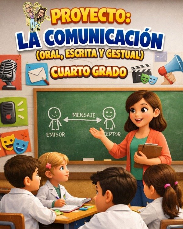 Producto - PROYECTO.  LA COMUNICACIÓN: ORAL, ESCRITA Y GESTUAL. CUARTO GRADO