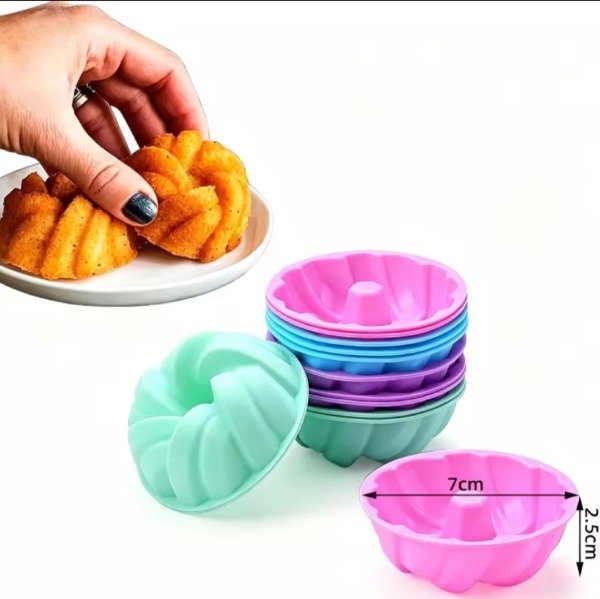 Producto - Molde mini budinera x 12 u trenzado - 0
