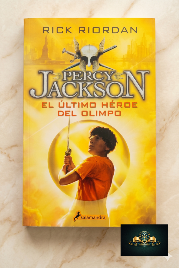 Producto - PERCY JACKSON: EL ÚLTIMO HÉROE DEL OLIMPO - RICK RIORDAN