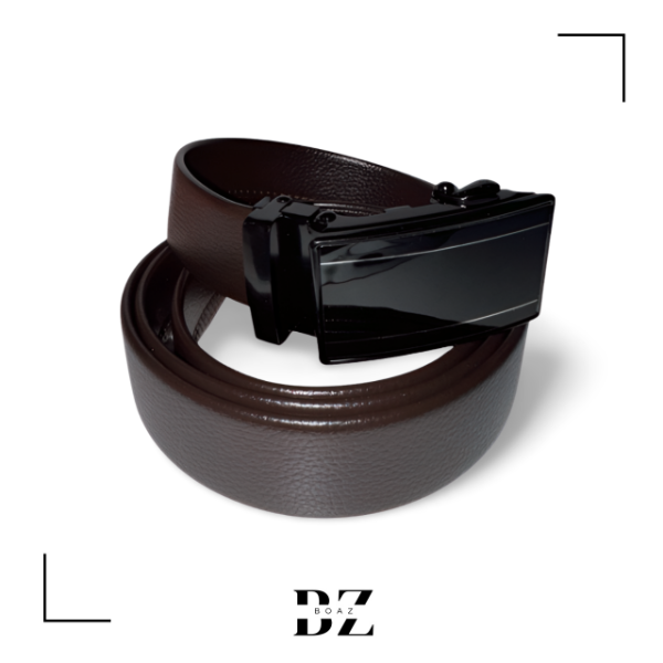 Producto - CINTURON HOMBRE HEB.AUTOMATICA X PCS COLOR MARRON 1837-2