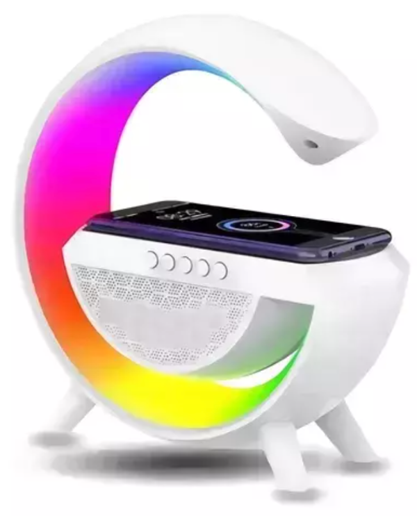 Producto - Parlante 3 En 1 Cargador y Luz Rgb