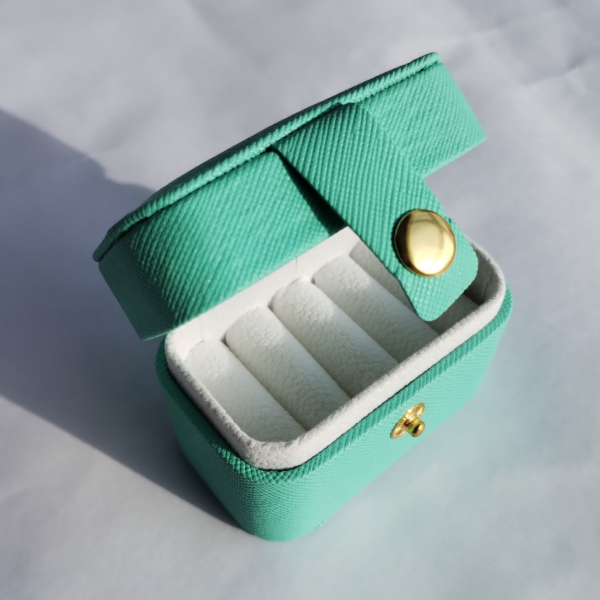 Producto - Joyero Ring Verde Turquesa