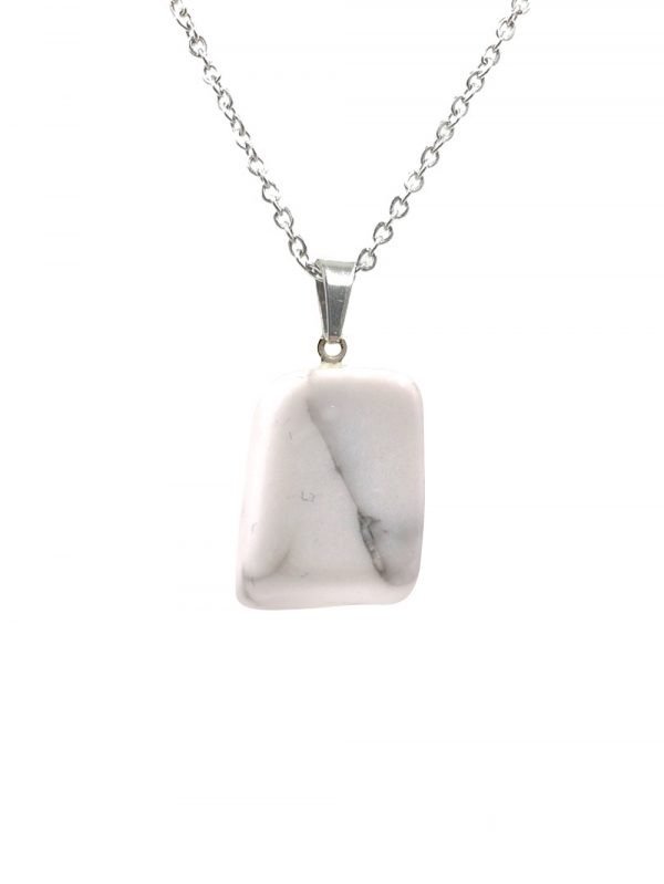 Producto - Collar Howlita Blanca