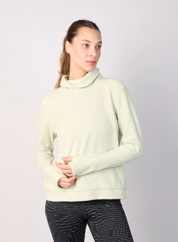 Producto - BUZO POLAR MALVA PISTACHO