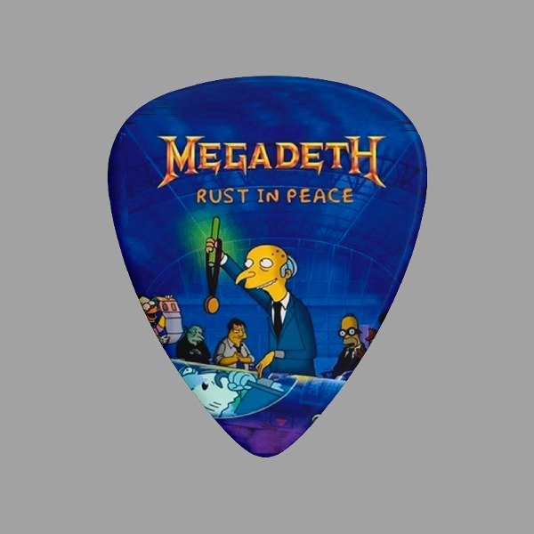 Producto - Megadeth [Simpsons] Púa