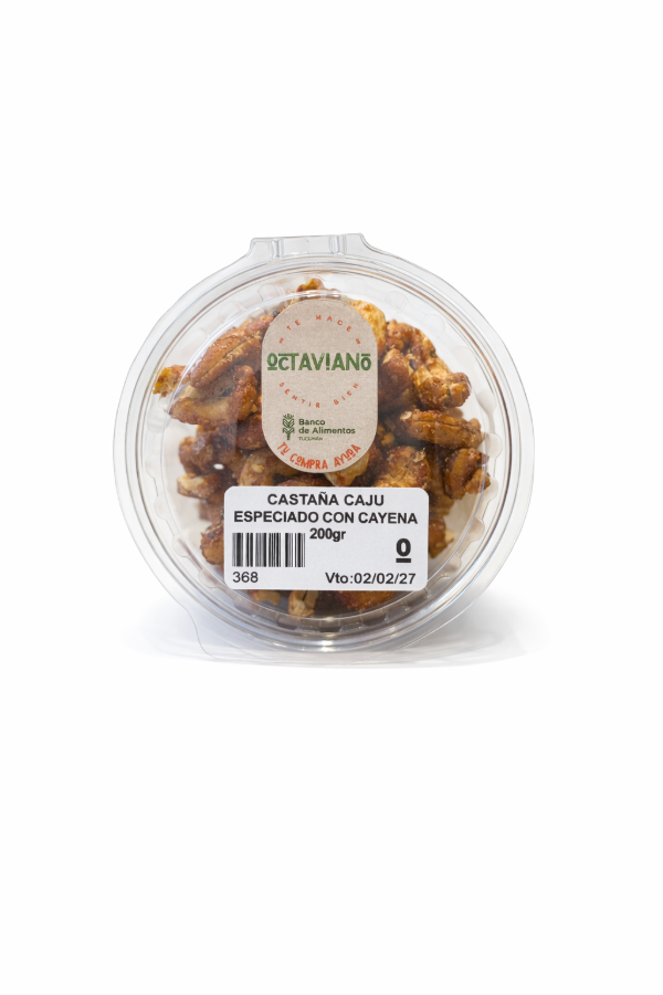 Producto - CASTAÑA CAJU ESPECIADO CON CAYENA