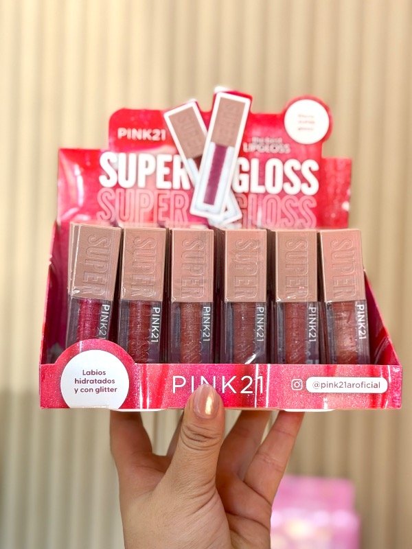 Producto - Gloss pink 21- x3 unidades