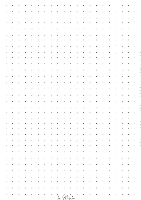 Producto - Hojas A4 Punteadas