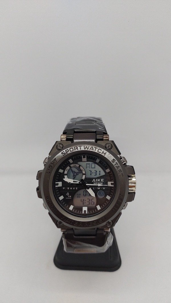 Producto - Reloj malla acero color negro