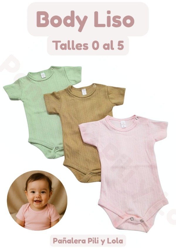 Producto - Body liso (Consultar color disponible)