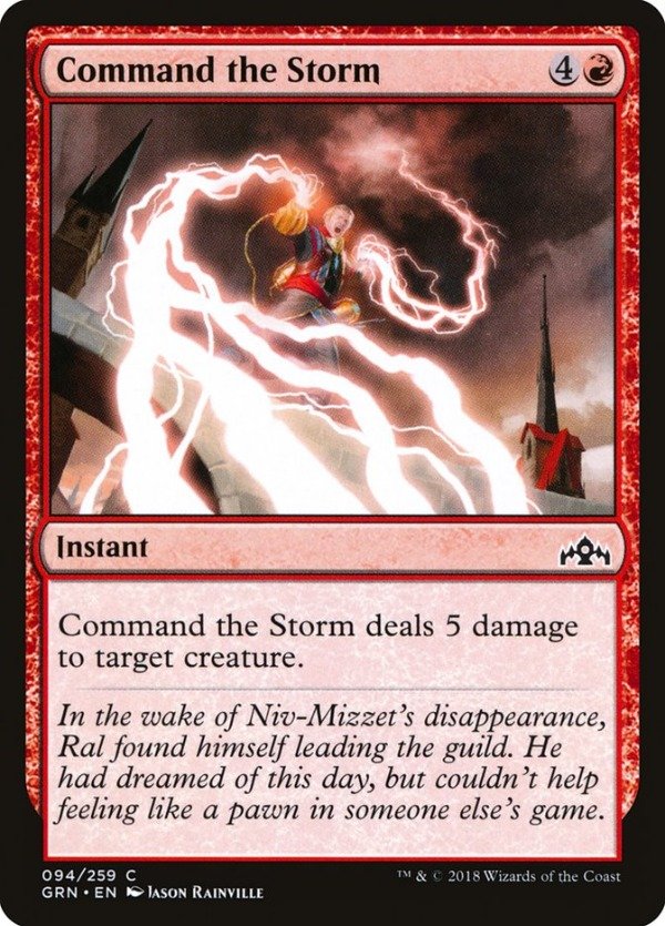 Producto - Command the Storm  Guilds of Ravnica