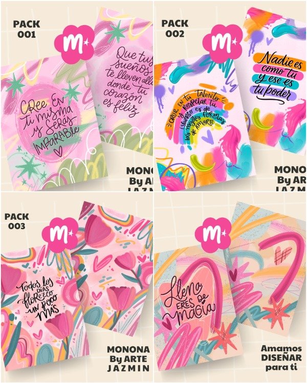 Producto - COMBO PORTADAS JAZMIN