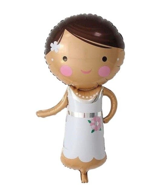 Producto - Siluetas globlos metalizados NOVIA 90cm