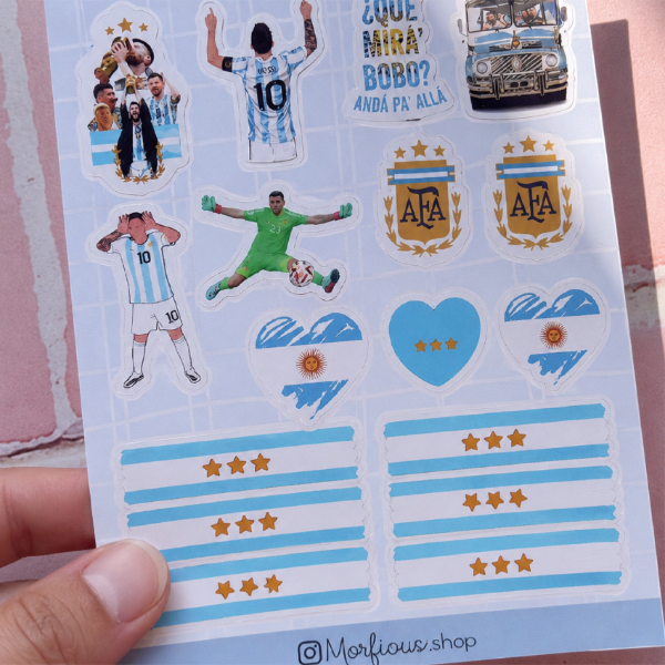 Producto - Mini planchitas Mundial Argentina