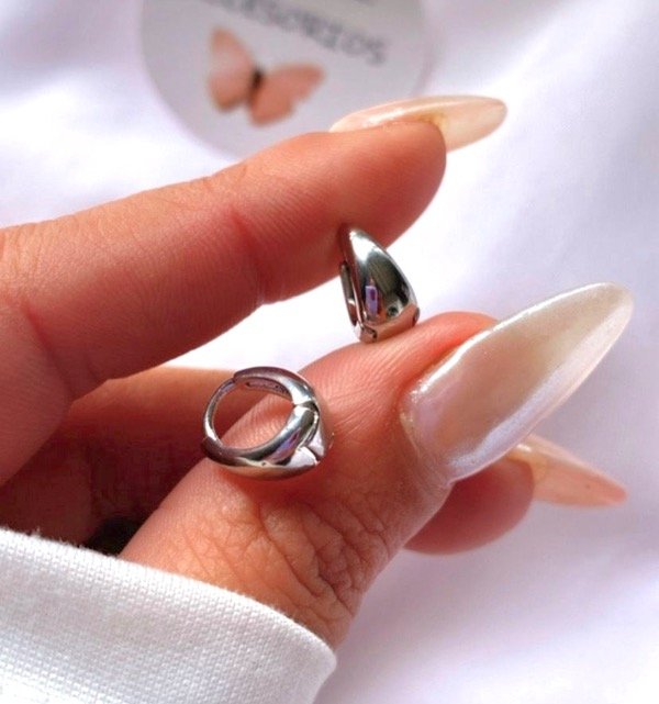 Producto - Argollitas Gota (12 mm)