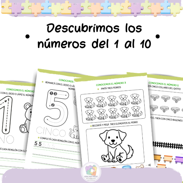 Producto - DESCUBRIMOS LOS NÚMEROS DEL 1 AL 10 - 0