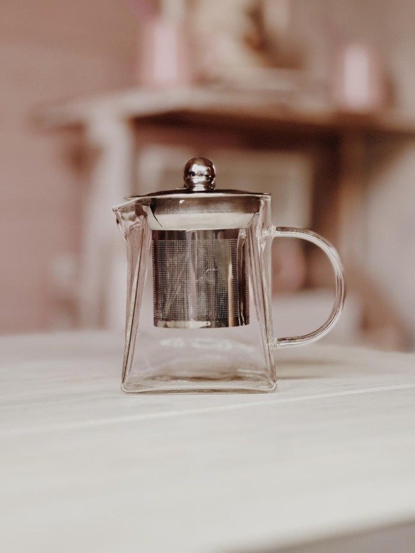 Producto - Tetera de vidrio con infusor metálico - 350ml