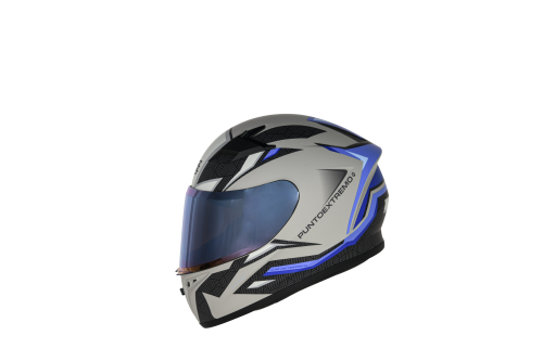 Producto - Casco Punto Extremo Scorpion Gris con Azul - 1