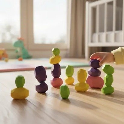Producto - Piedras de equilibrio montessori