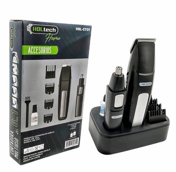 Producto - Máquina Cortadora de Pelo + Accesorios 6en1