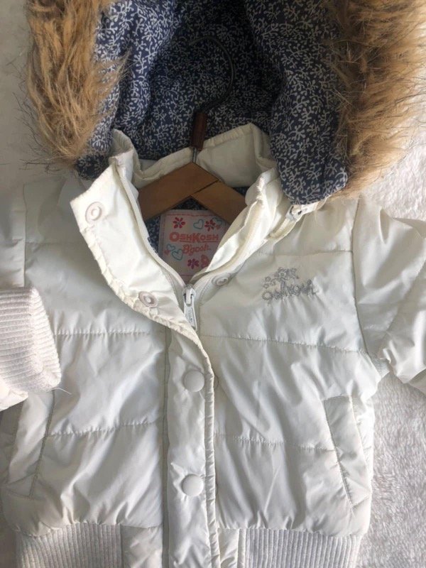 Producto - Campera Oshkosh Blanca /12-18 meses/