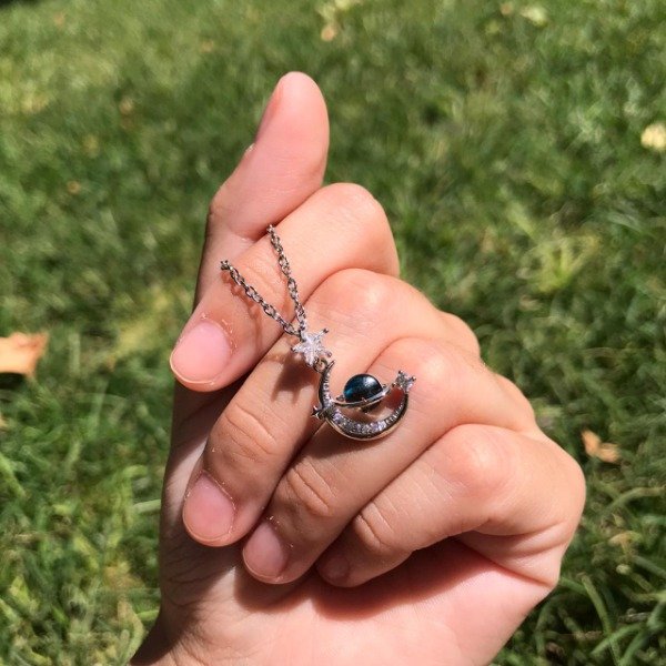 Producto - Conjunto cadena + dije luna estrella