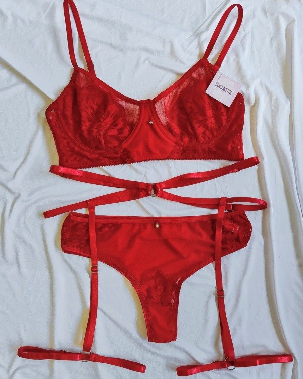 Producto - SET SOFÍA - ROJO