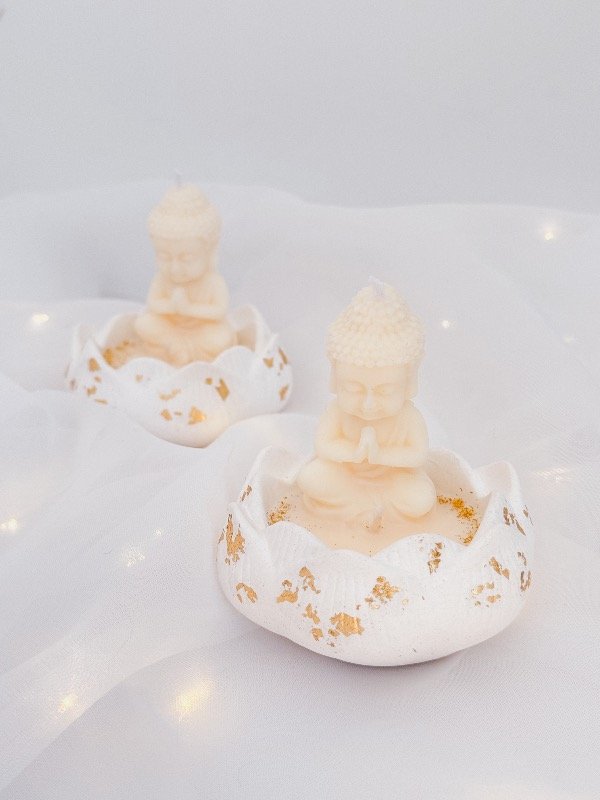 Producto - Vela Flor de loto y Buda