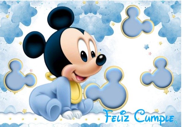 Producto - LAMINA MICKEY BEBE 1 RECTANGULAR