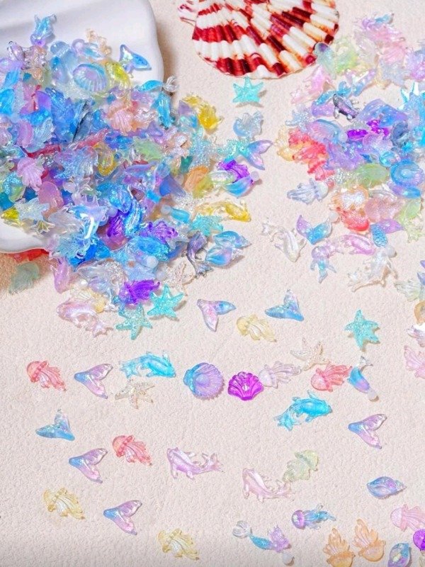 Producto - 10 mini decoración marinos variados