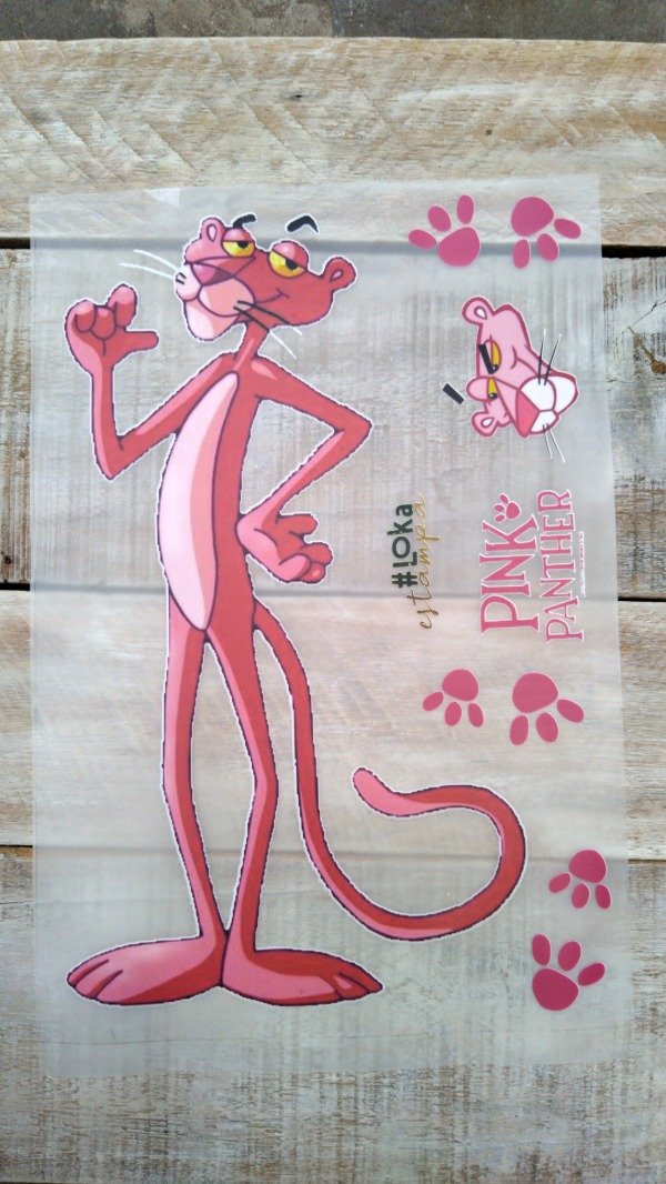 Producto - Termotransferibles 20x29cm Pantera Rosa