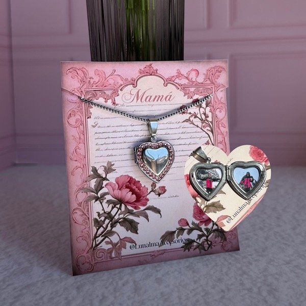 Producto - Relicario: Heart Shine para Mamá