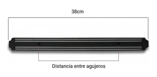 Producto - Barra magnética 38 cm - 0
