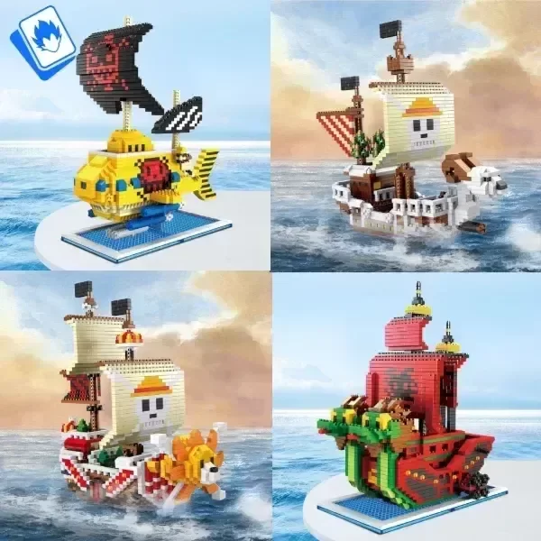 Producto - Barcos Simil lego - One Piece - Ingrese para elegir