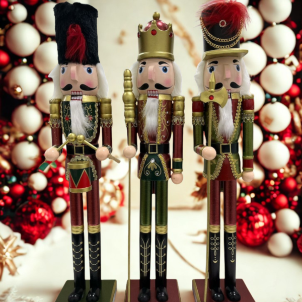 Producto - CASCANUECES NAVIDAD GOLD 60CM