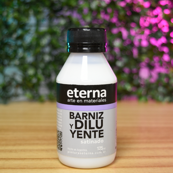 Producto - BARNIZ ACRILICO AL AGUA SATINADO 125ML