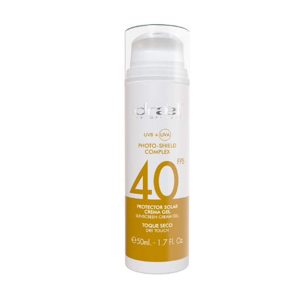 Producto - Idraet Protector Solar SPF 40 Toque Seco Crema Gel