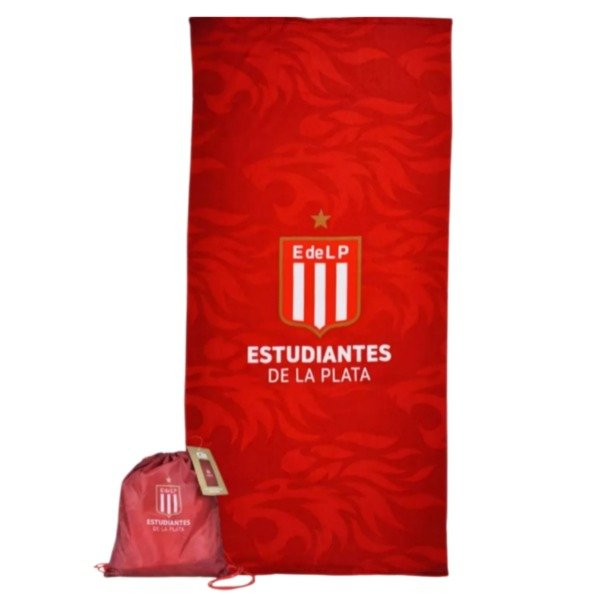 Producto - Toallon Oficial Con Mochila Estudiantes de La Plata
