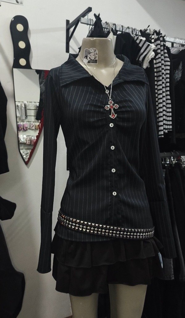 Producto - Camisa Rayas corset