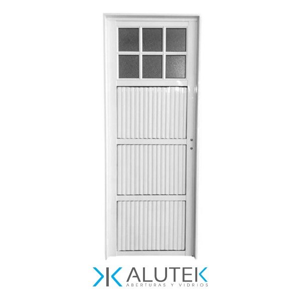 Producto - Puerta de Aluminio Vidrio Repartido